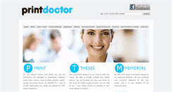 Desktop Screenshot of printdoctor.ie